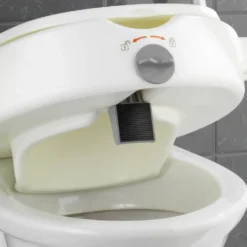 WC-Sitz Erhöhung „Secura“ mit Stützgriffen WENKO
