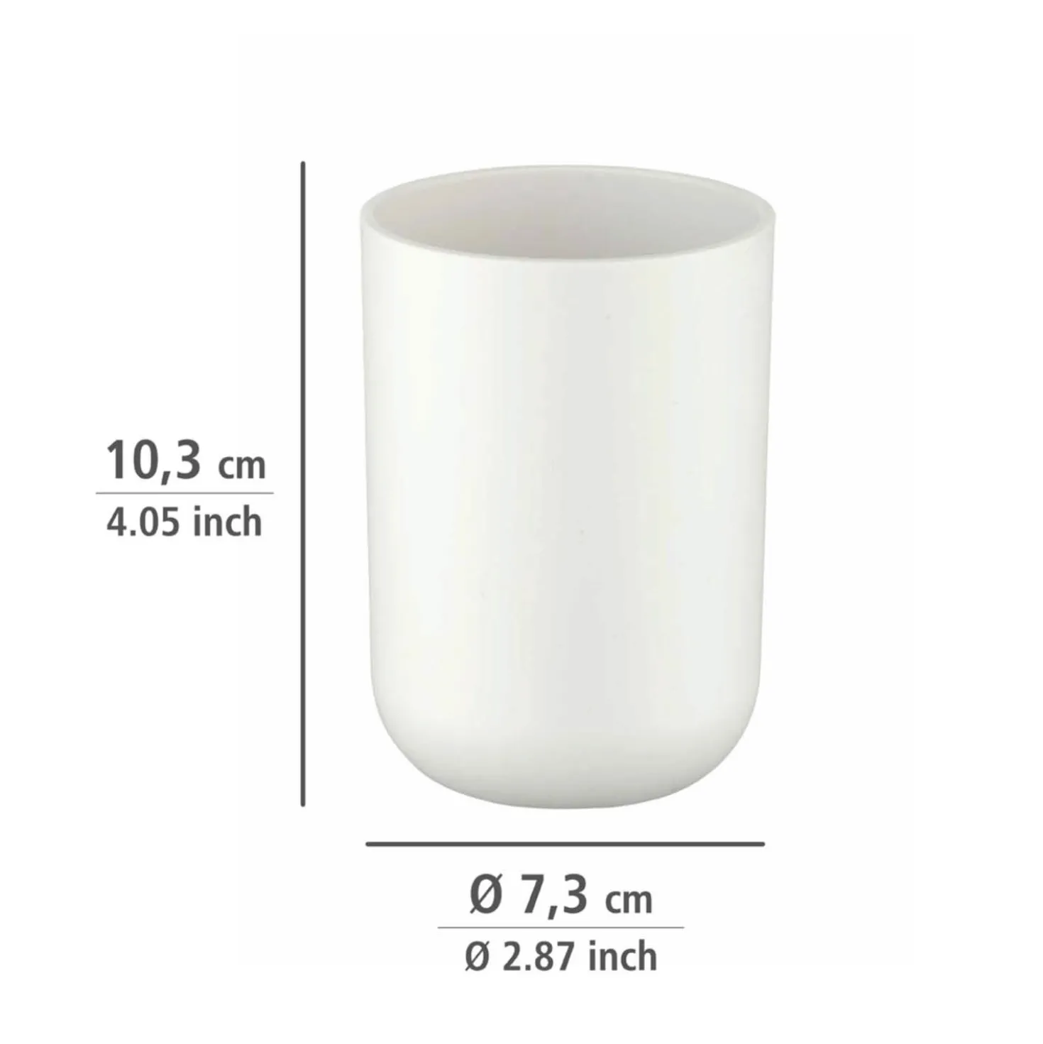 WENKO Bad-Accessoire-Set "Brasil" Weiß 4-tlg.