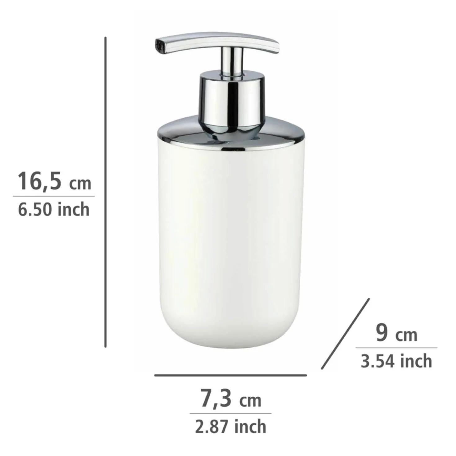 WENKO Bad-Accessoire-Set "Brasil" Weiß 4-tlg.