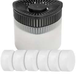 WENKO Entfeuchter Prisma 6 x 500 g, für Räume bis ca. 40 m³
