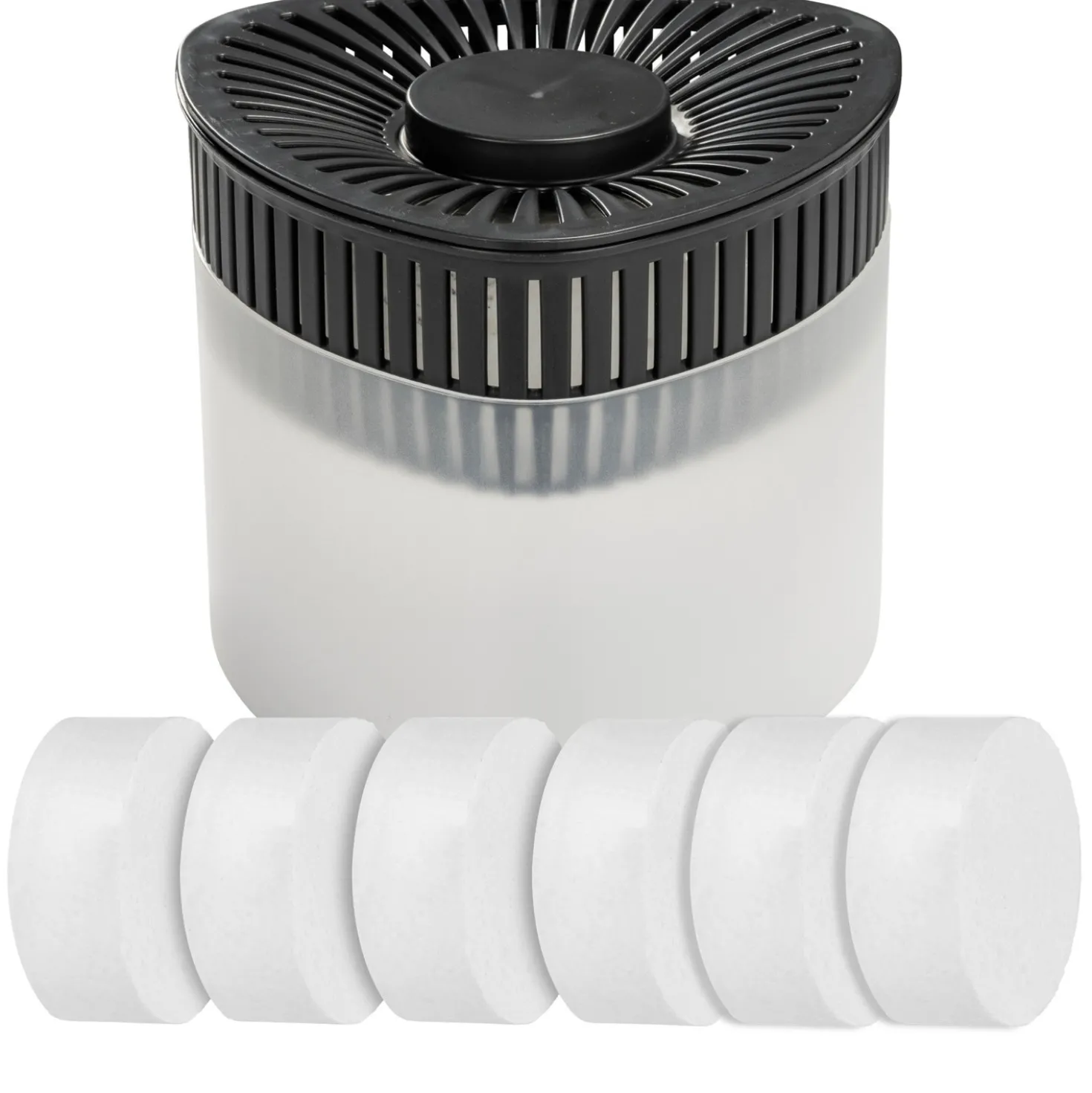 WENKO Entfeuchter Prisma 6 x 500 g, für Räume bis ca. 40 m³