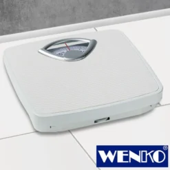 WENKO Personenwaage mechanisch, analoge Körperwaage bis 130 kg