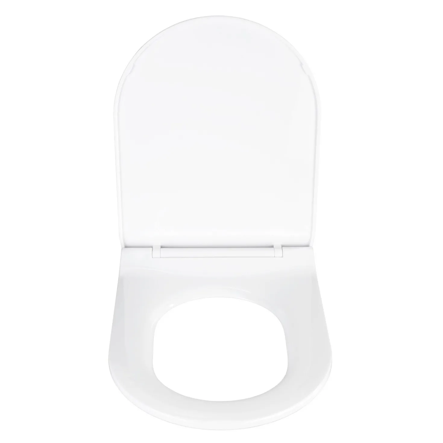 WENKO Premium WC-Sitz Habos, Thermoplast weiß, mit Absenkautomatik