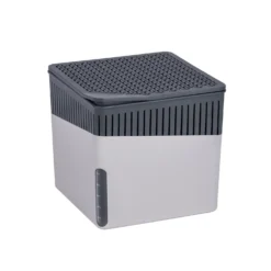 WENKO Raumentfeuchter Cube Grau 1000 g, Luftentfeuchter