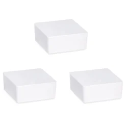 WENKO Raumentfeuchter Cube Nachfüller 500 g mit Orangenduft, 3er Set, 3 x 500 g mit Orangenduft