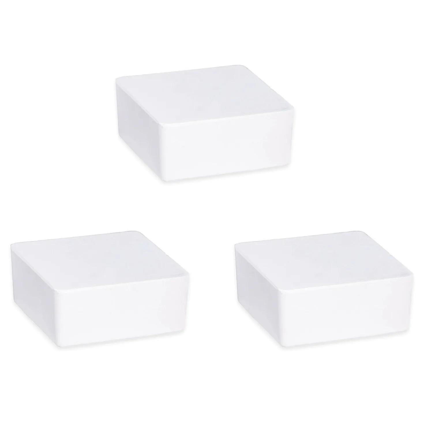 WENKO Raumentfeuchter Cube Nachfüller 500 g mit Orangenduft, 3er Set, 3 x 500 g mit Orangenduft