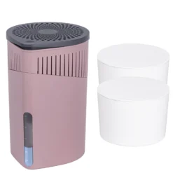 WENKO Raumentfeuchter Drop Rosa 2 x 1000 g, für Räume bis ca. 80m³