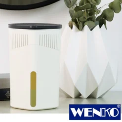WENKO Raumentfeuchter Drop Weiß 2 x 1000 g, für Räume bis ca. 80m³