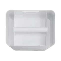 WENKO Stand WC-Garnitur Mod. Imon 6 in 1 Weiß matt, integrierter Toilettenpapierhalter, WC-Bürstenhalter