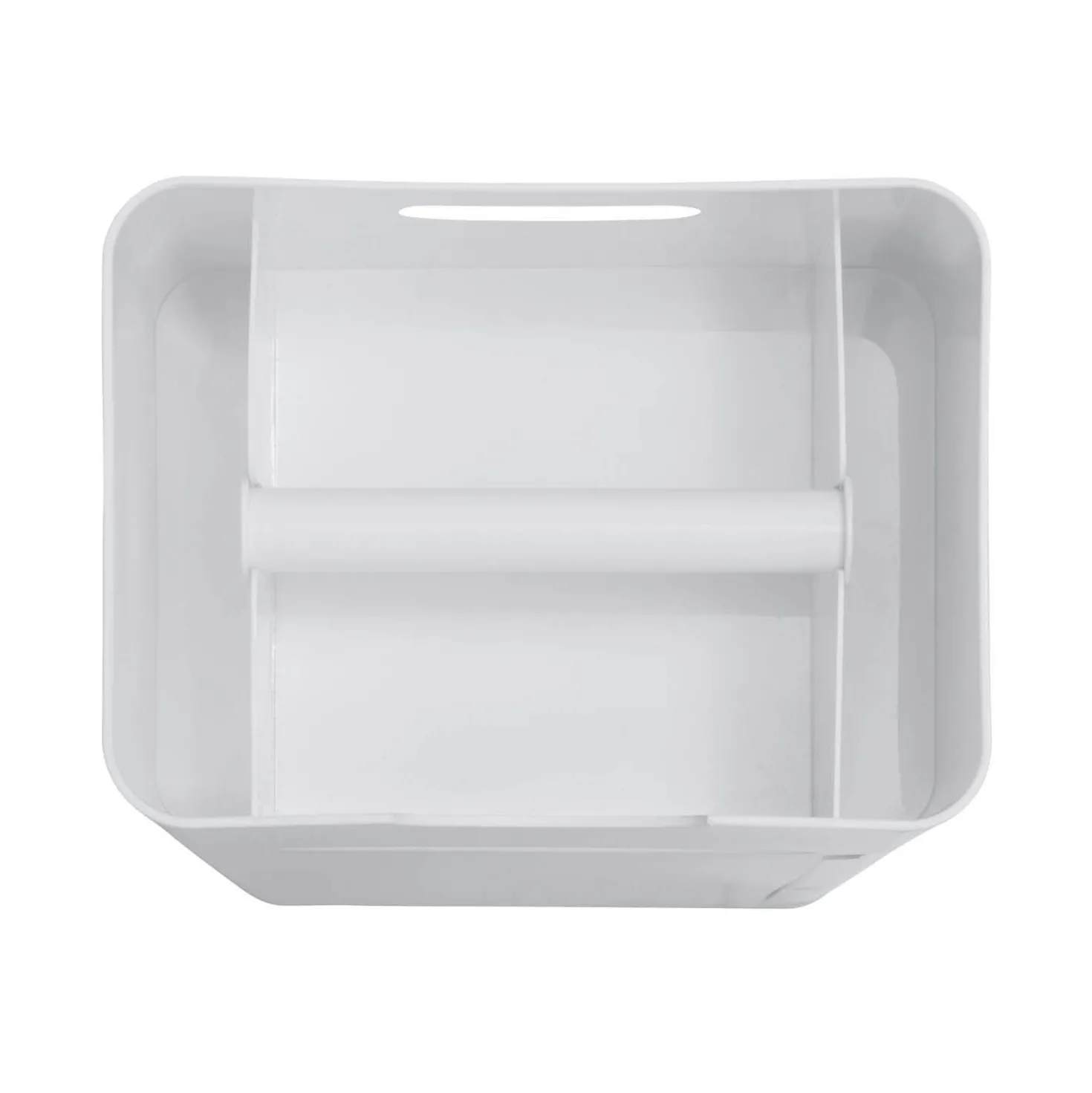 WENKO Stand WC-Garnitur Mod. Imon 6 in 1 Weiß matt, integrierter Toilettenpapierhalter, WC-Bürstenhalter