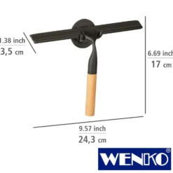 WENKO Turbo-Loc® Badezimmerwischer