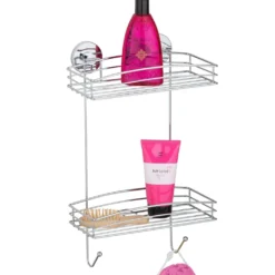 WENKO Vacuum-Loc® Wandregal 2 Etagen, Befestigen ohne bohren