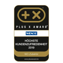 WENKO WC-Garnitur Mod. Padua Bambus, Bambus kombiniert mit Stahl