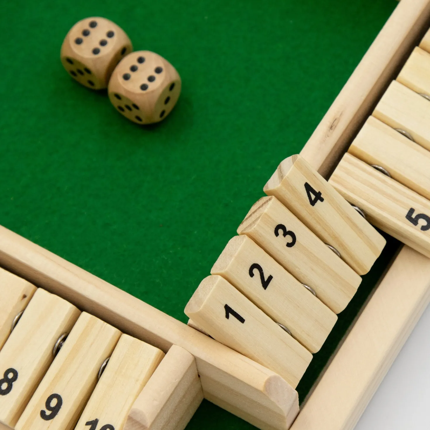 Würfelspiel "Shut the Box"